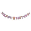 Picture of PINK HAPPY BIRTHDAY BANNER 2.2M